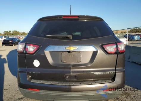 2015 Chevrolet Traverse Ls из США, поврежденный, VIN 1GNKRFED6FJ117976